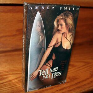 3/$77❤️Tell Me No Lies 2001 VHS Amber Smith Canada R-Rated Video Serial Killer